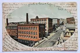 Historic picture of Downtown Orange, MA circa 1900
