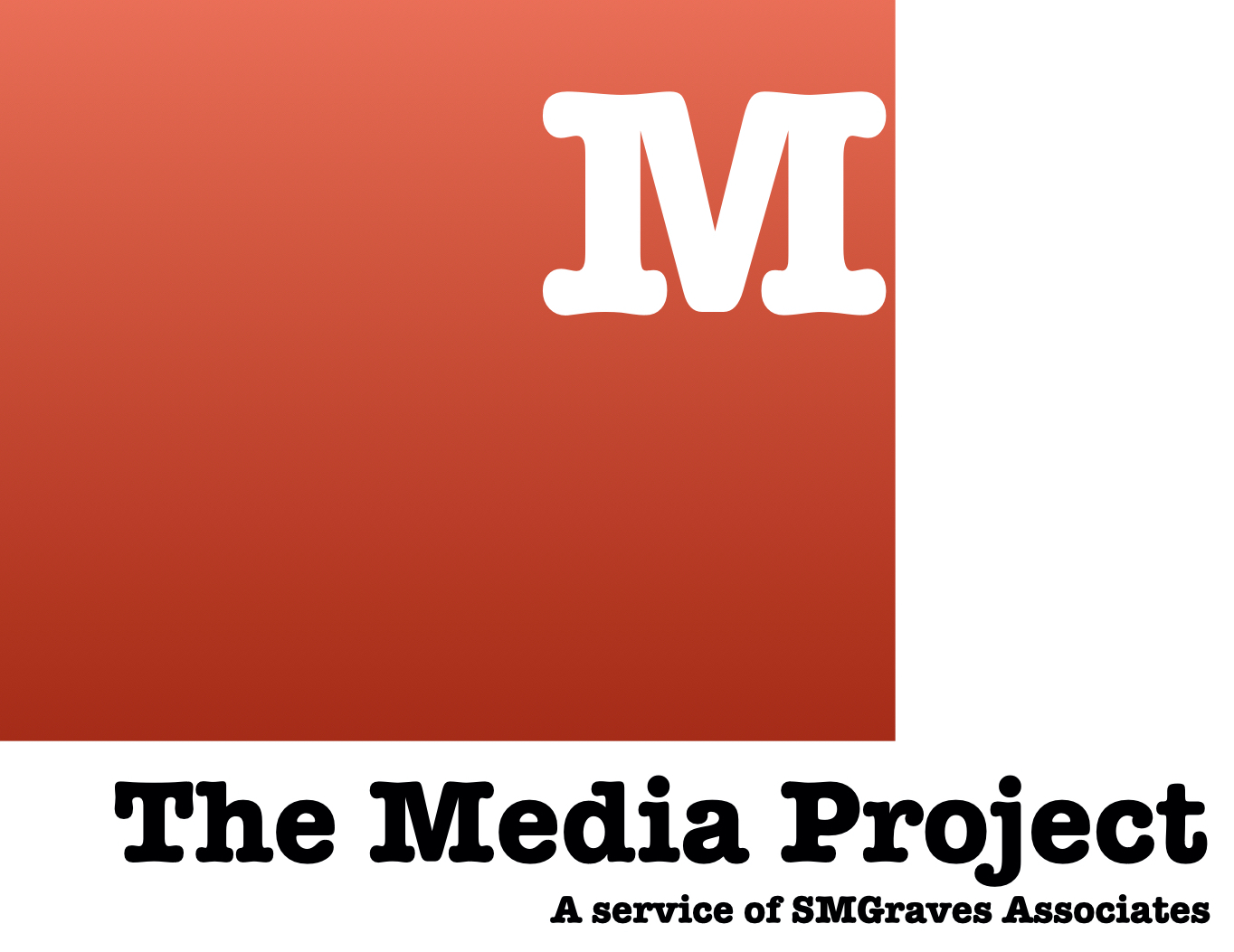 The Media Project Logo in Blue
