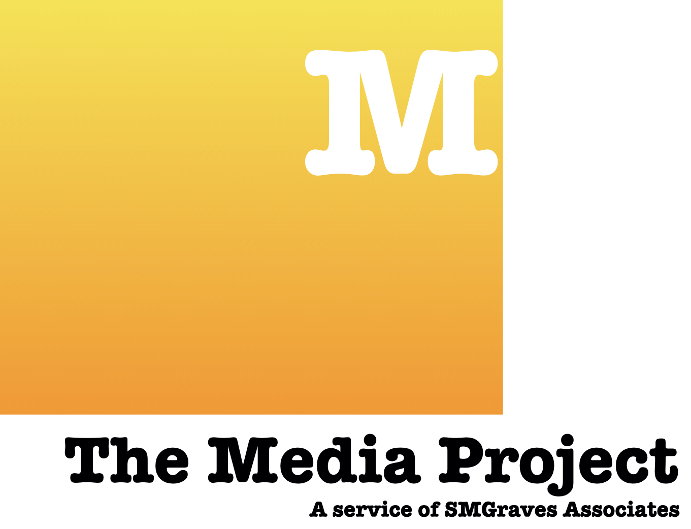 The Media Project Logo in Blue