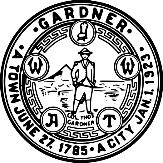 Official Seal of the City of Gardner, MA