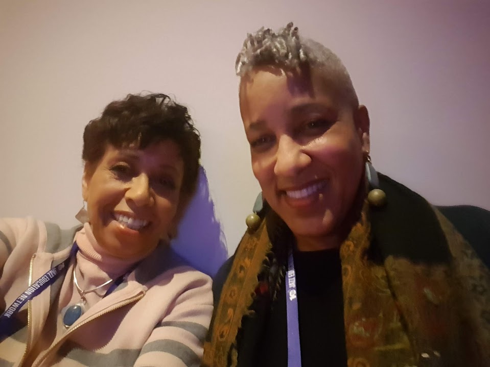 The Jazz Room host Joan Watson-Jones and singer Rene Marie