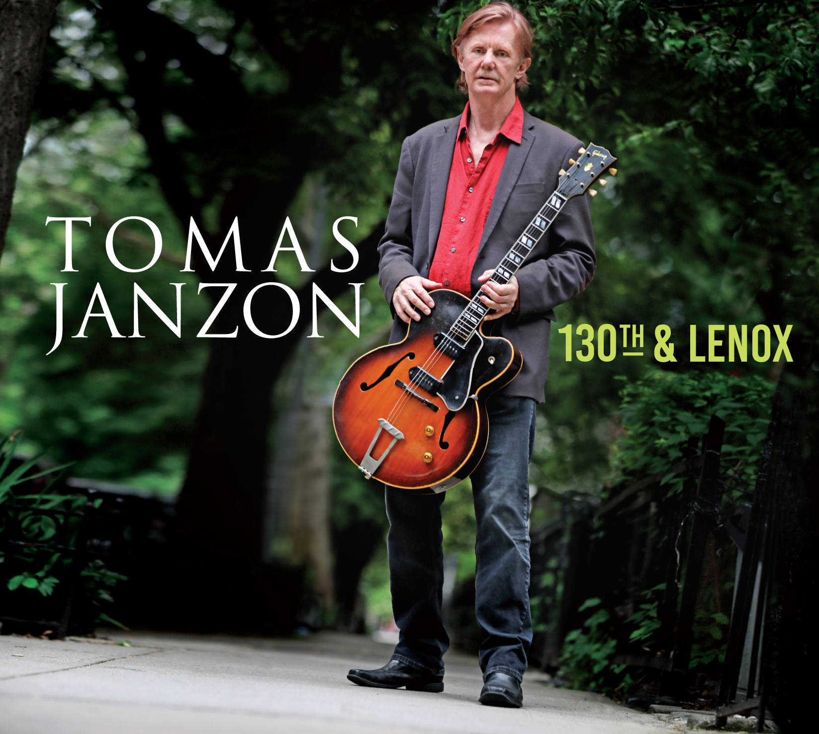 Full color album cover image from Jazz Guitarist Tomas Janzon
