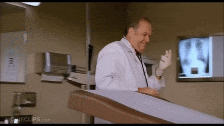 GIF image taken from a snippet of a Fletch movie
